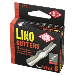 Size 8 Lino Blades PK 12