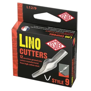 Size 9 Lino Blades PK 12