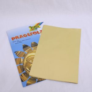 Gold Embossing Foil 18.5 x 29.5 cm - 3 Sheets