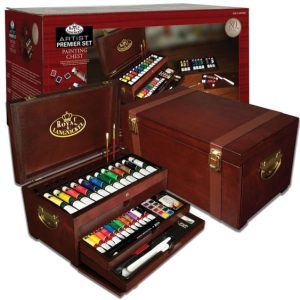 Painting 80 Pc Acrylic/Oil/Watercolour Deluxe Wooden Chest Set - SPECIAL OFFER!!!   (WHILE STOCKS LAST!!!)