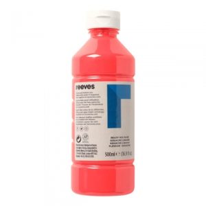 Reeves Redimix 500ml Fluorescent Red DISCONTINUED PRODUCT - WHILE STOCKS LAST!!!