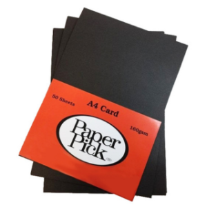 Black Card - A4 PK 50