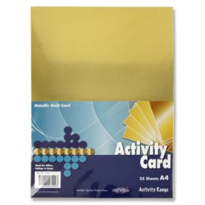Gold Card - A4 PK 25