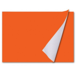 Orange Poster Paper PK 25