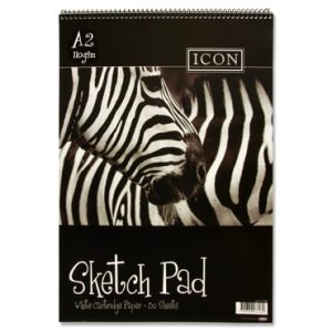A2 Spiral Sketch Pad - 110 gsm 25 pages