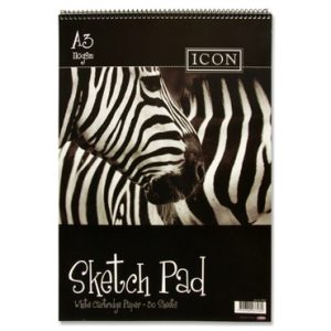 A3 Spiral Sketch Pad - 110 gsm 30 pages